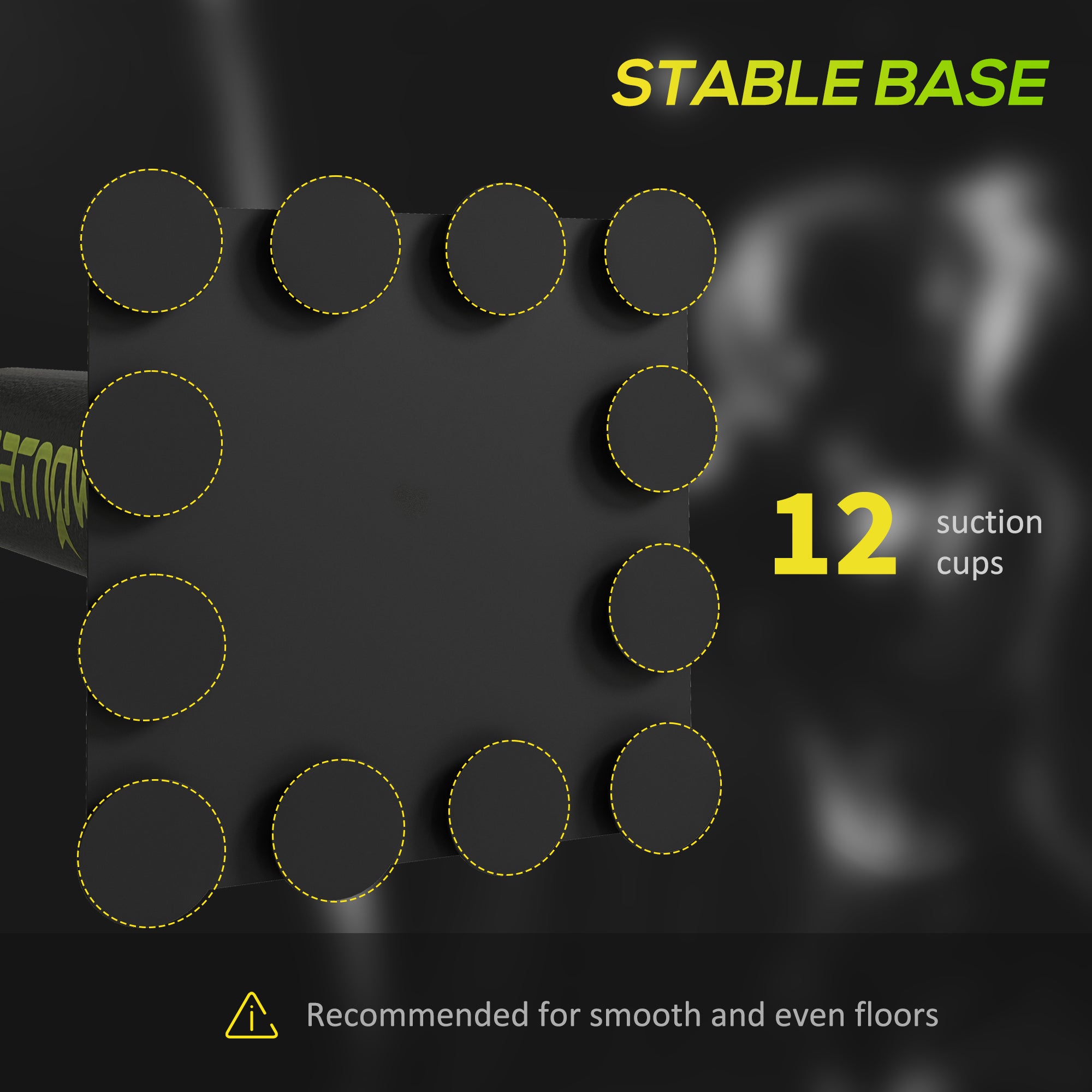 SPORTNOW Boxing Bag, Freestanding Punching Bag, with Reflex Bar, Speed Balls in Black-4