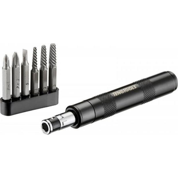 Teng Tools 7-elementowy zestaw wkrętaka udarowego Teng Tools IDSE7 (277840104)
