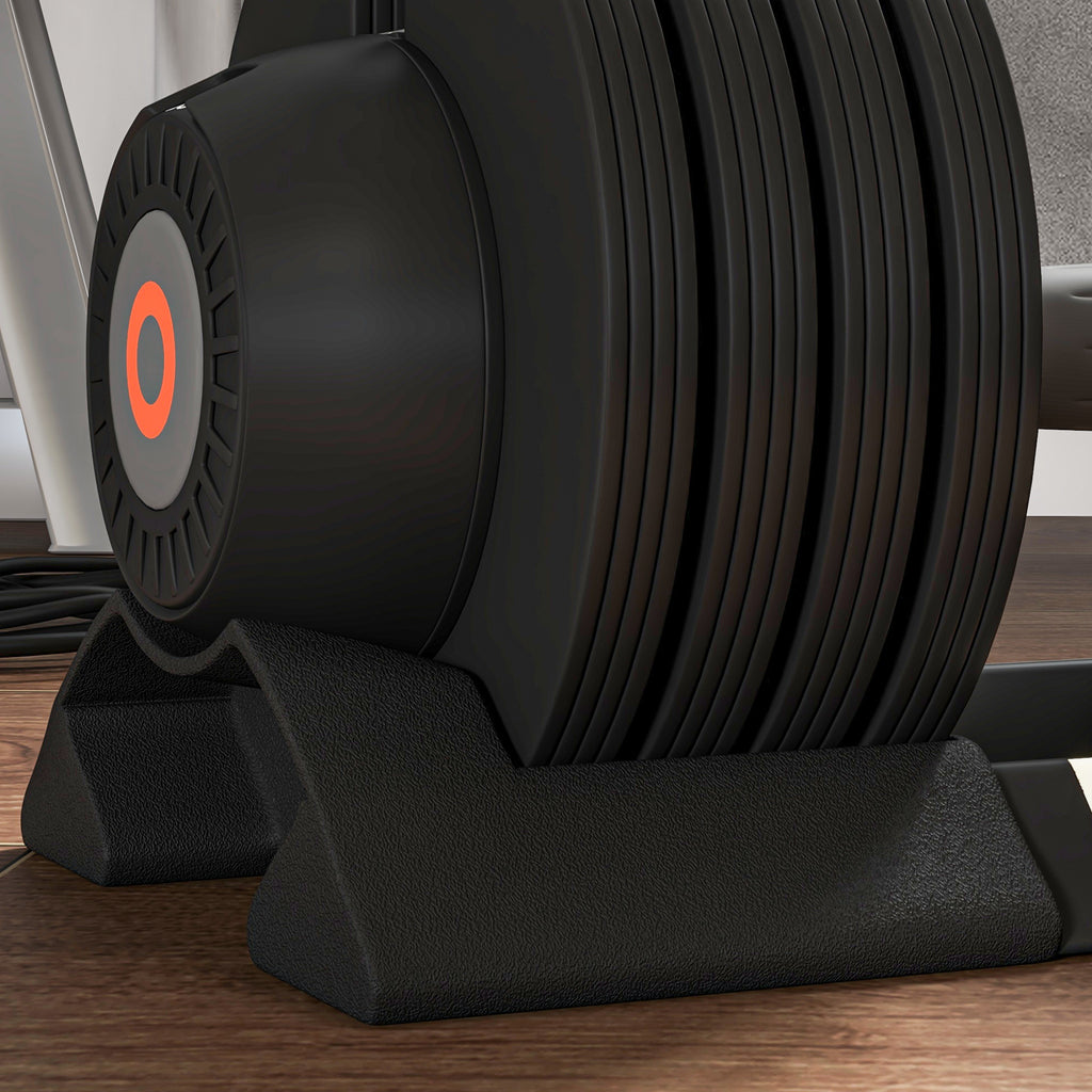 Adjustable Dumbbells Set, 4-in-1 Weights Set with Storage Tray and Non-Slip Handle, 7KG 13KG 18KG 24KG | SPORTNOW